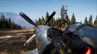 Far Cry 5 THE ATONEMENT Wrath JOHN SEED Defeated JOHN'S Plane with Parachute THE QUALITY OF MERCY