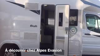 Camping-car inovant Chausson 716 collection 2018 en avant première // Alpes Evasion