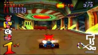 Crash Team Racing (PS1) walkthrough - N. Gin Labs