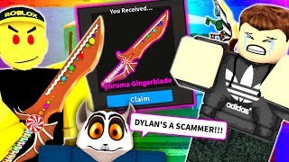 WE SCAMMED HIS CHROMA GODLY! *PRANK*
