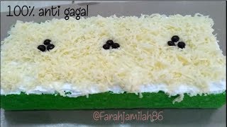 Bolu pandan kukus lezat