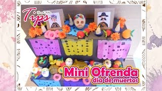 Dia de muertos - Ofrenda - Altar de muertos - DIY