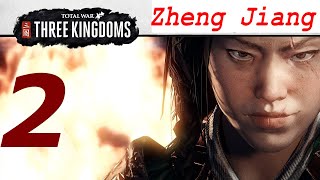 Total war: Three kingdoms:  Zheng Jiang (bandit queen)- legendary- records - no commentary episode 2