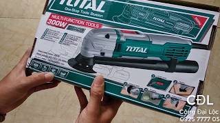 Máy cắt rung đa năng Total sử dụng cực kỳ an toàn , đơn giản , hiệu quả