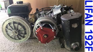 Двигатель Lifan 17 меньшей высоты для мотобуксировщика