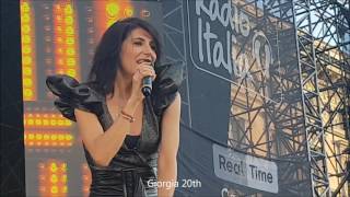 Giorgia "Credo" - Radio Italia il concerto 18 giugno 2017 (riprese del Giorgia 20th)
