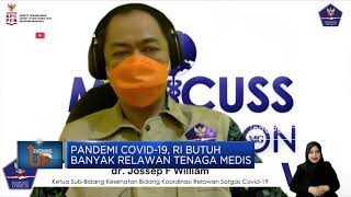 Pandemi Covid-19, RI Butuh Banyak Relawan Tenaga Medis
