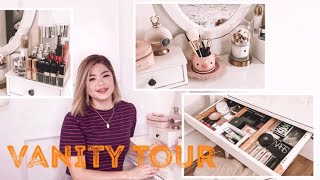 MY MAKEUP COLLECTION + VANITY TOUR (TAGLISH)