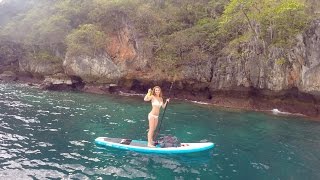 SUP journey to Phi-Phi-Le island, Thailand