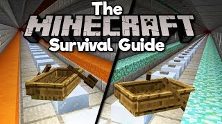 Super Fast Nether Transport! ▫ The Minecraft Survival Guide (Tutorial Lets Play) [Part 90]