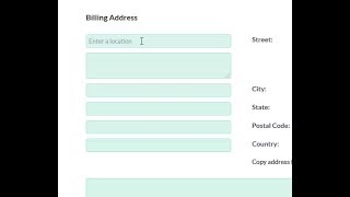 Auto complete Google Address For SuiteCRM