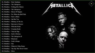 Metallica Greatest Hits Full Album 2019 - Best Of Metallica - Metallica Full Playlist