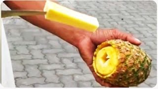 How to Cut a Pineapple | Pineapple Express
