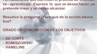 etapas del diseño curricular