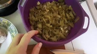 Низкокалорийный салатик из куриной грудки