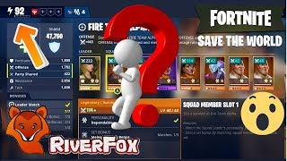 Fortnite STW - How To Get Your Power Level Up In Fortnite - UPDATED for Season 8 - increase your pl