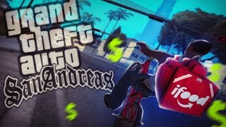 GTA MTA RP - O MELHOR ENTREGADOR DE PIZZA DA CIDADE | Five M de Pobre