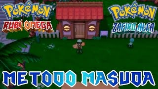 Pokemon Rubi Omega/Zafiro Alfa ¡COMO CONSEGUIR POKEMON SHINY COMPETITIVOS! (Metodo Masuda)