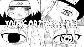 Naruto Manga Dub: Young Obito's Death.
