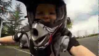 2 year old riding Pw50