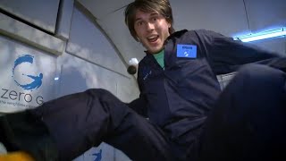 Brian Cox Experiences Zero Gravity! - World Space Week - Wonders of the Universe - BBC