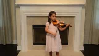 Rieding Violin Concerto in B minor op 35 mv 1 2 & 3. 6 years old