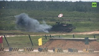 Второй день военного шоу «Вежливые люди» на форуме «Армия-2019»