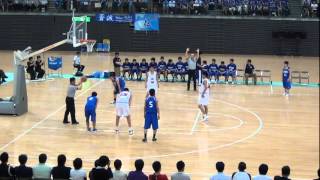 平成２４年度宮城県高校総体バスケットボール男子決勝１Ｑ