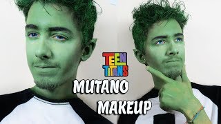 Maquiagem do Mutano Cosplay ( Jovens Titans ) | Teen Titans beast boy makeup