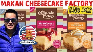 CHESSECAKE FACTORY yang asli punya di Amrik #indodiamrik #bahasaindonesia #jalanjalan #makanmakan