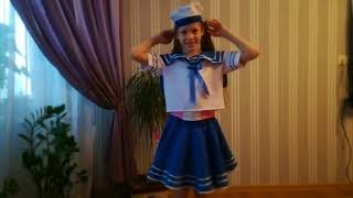 Новый детский костюм морячки для девочки