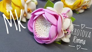 Резиночки для волос / простые цветы из фоамирана / резиночки для волос из фоамирана /Легко и просто!
