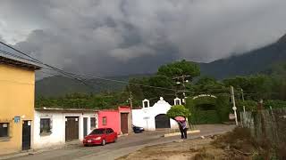Erupción Volcán de Fuego Guatemala, 3 de Junio de 2018