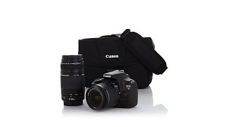 Canon Rebel T5 18MP DSLR Camera Kit with 2 Lenses