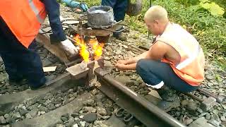 РЖД сварка рельс