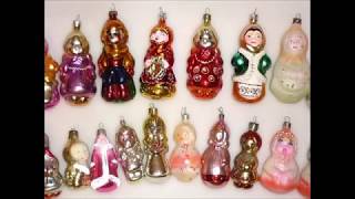 Новогодние игрушки СССР (USSR, Christmas toys)