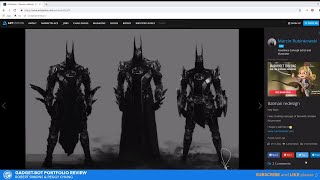 Concept Art Portfolio Review - Marcin Rubinkowski