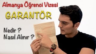 GARANTÖR BELGESİ  NASIL ALINIR ? - ALMANYA ÖĞRENCİ VİZESİ #5
