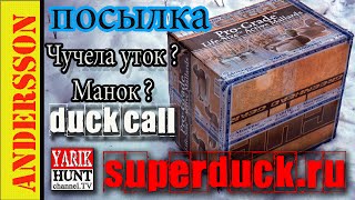 Посылка из магазина SuperDuck.ru (чучела?манок? что?)