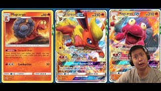 New FLAREON GX Deck, Chain 1 Shot KO EVERY GX Pokemon, Best Eeveelution GX