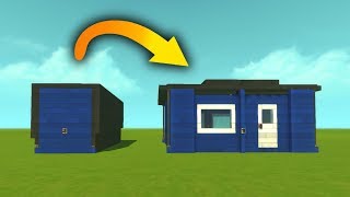 ÖSSZECSUKHATÓ HÁZ | Scrap Mechanic