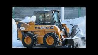 Самый мощный мини погрузчик Mustang 4000v