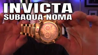 Invicta Watches Review : Invicta Subaqua Noma III Watch