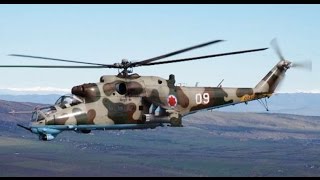 Сирия.МИ-28 мстит за наших.
