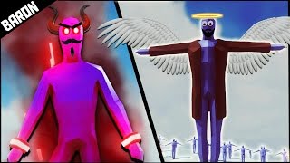 HEAVEN vs HELL Totally Accurate Battle Simulator Sandbox