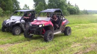 BRP Commander 1000 XT vs Polaris RZR 800 #1