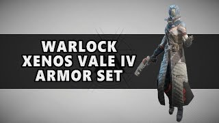 Destiny 2 Full Xenos Vale IV Armor Set for Warlocks