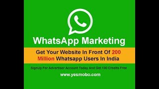 Whatsapp Marketing By YesMobo