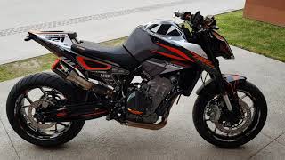 KTM 790 DUKE Motoproworks Razorblade limited edition