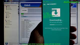 How to Flash ROM Samsung Galaxy A20 SM-A205W